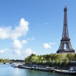 Destinations eiffel tower river view